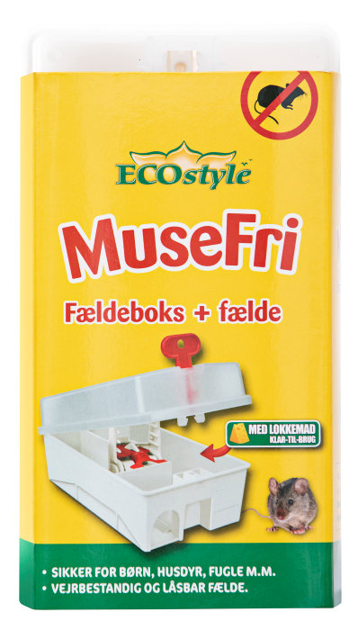 ECOstyle Musefri fældeboks og fælde